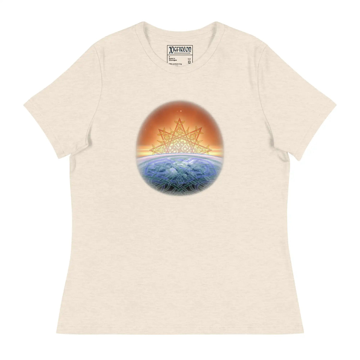 A heather prism natural Xigfireon woman&