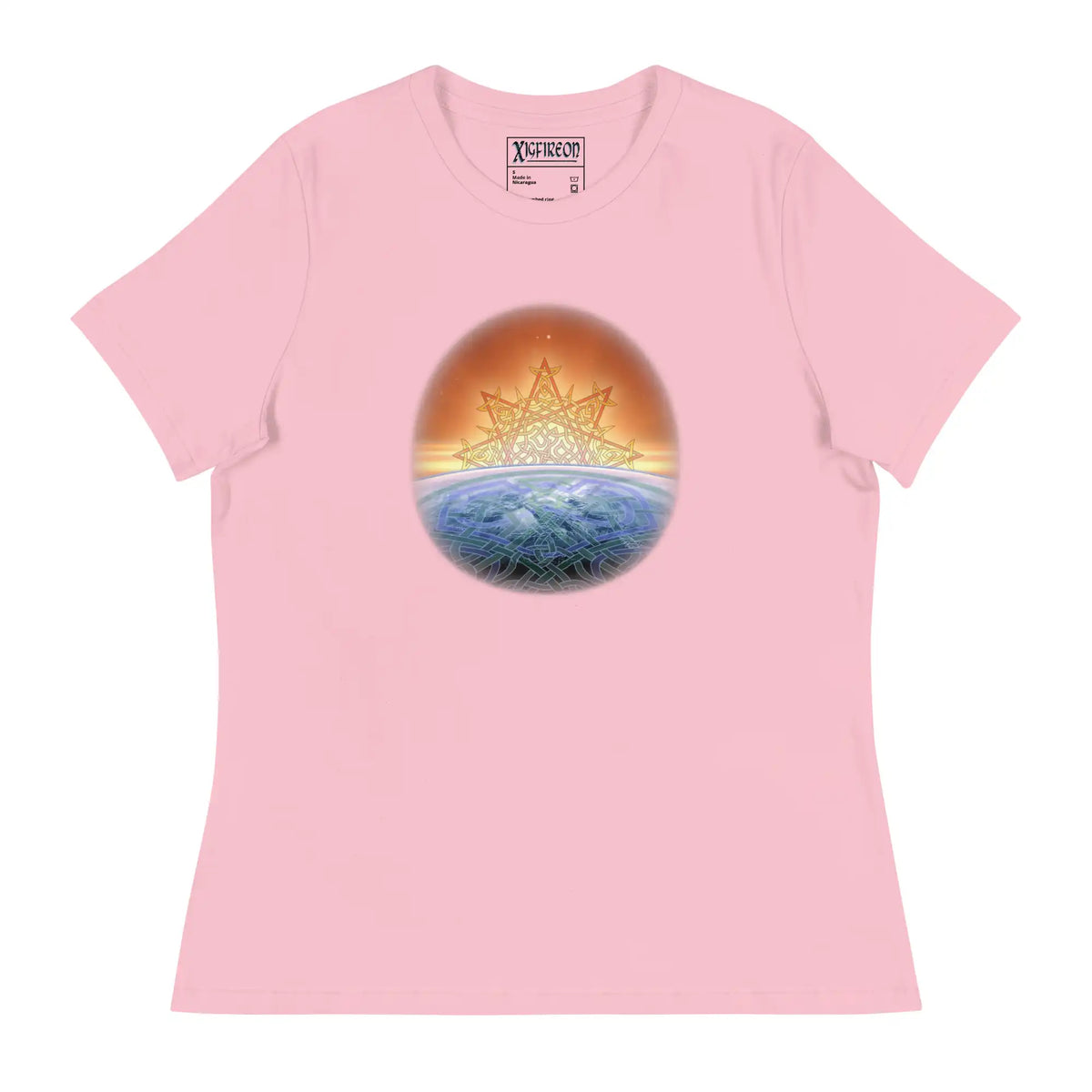 A pink Xigfireon woman&