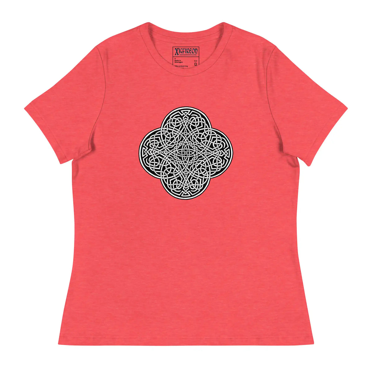 A heather red Xigfireon woman&