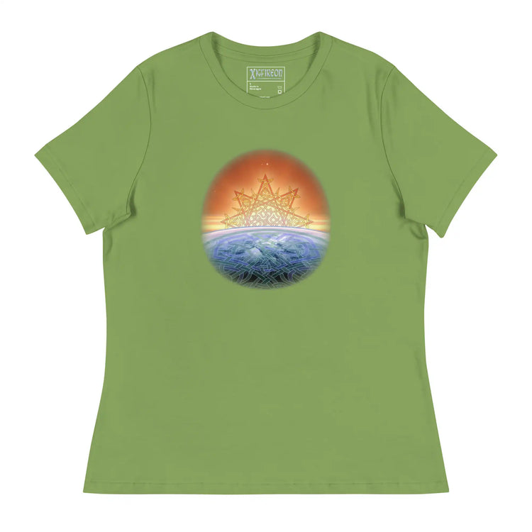 A leaf green Xigfireon woman&