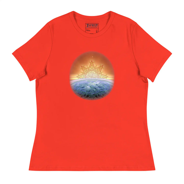 A poppy Xigfireon woman&