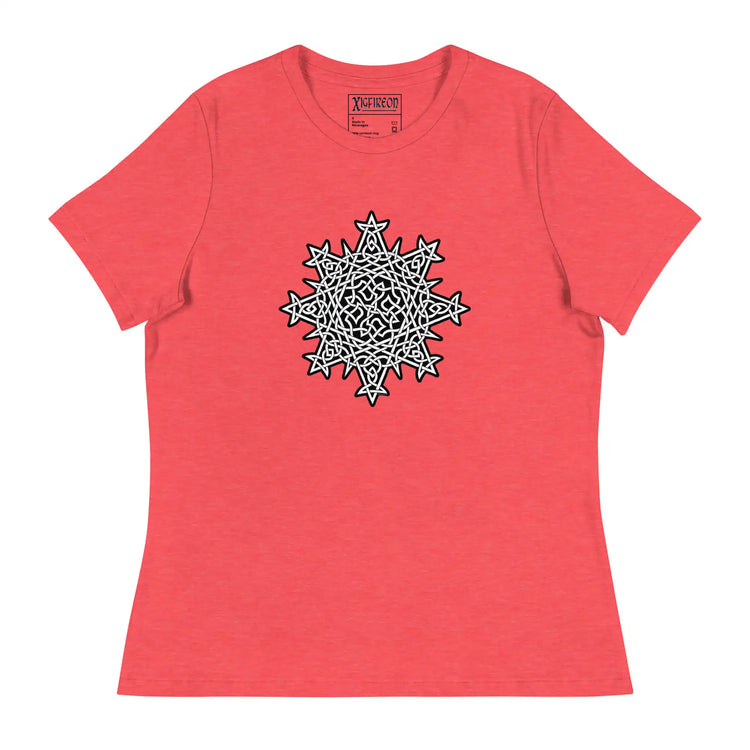 A heather red Xigfireon woman&