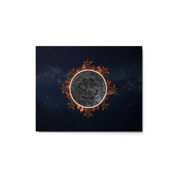 An 8" x 10" glossy metal print of Xigfireon&