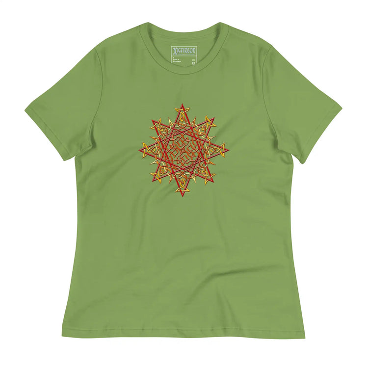 A leaf green Xigfireon woman&