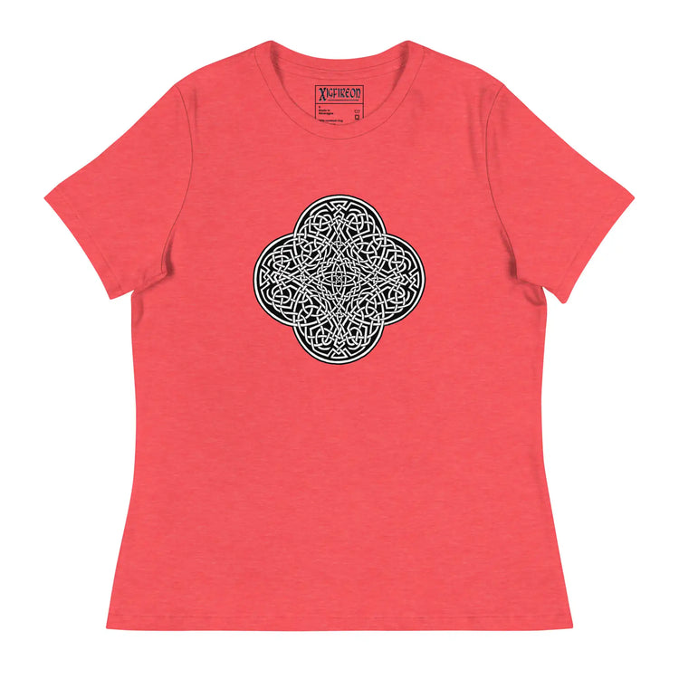 A heather red Xigfireon woman&