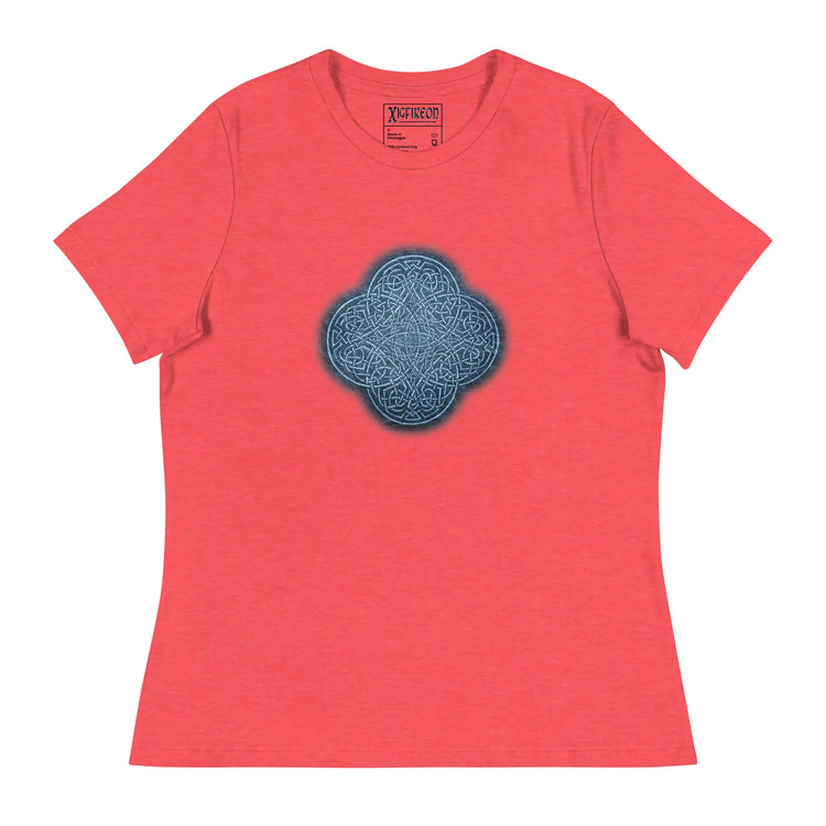 A heather red Xigfireon woman&