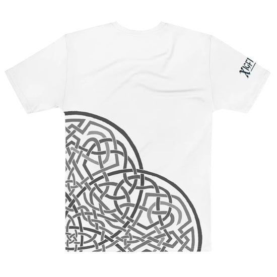 The back side of a men&