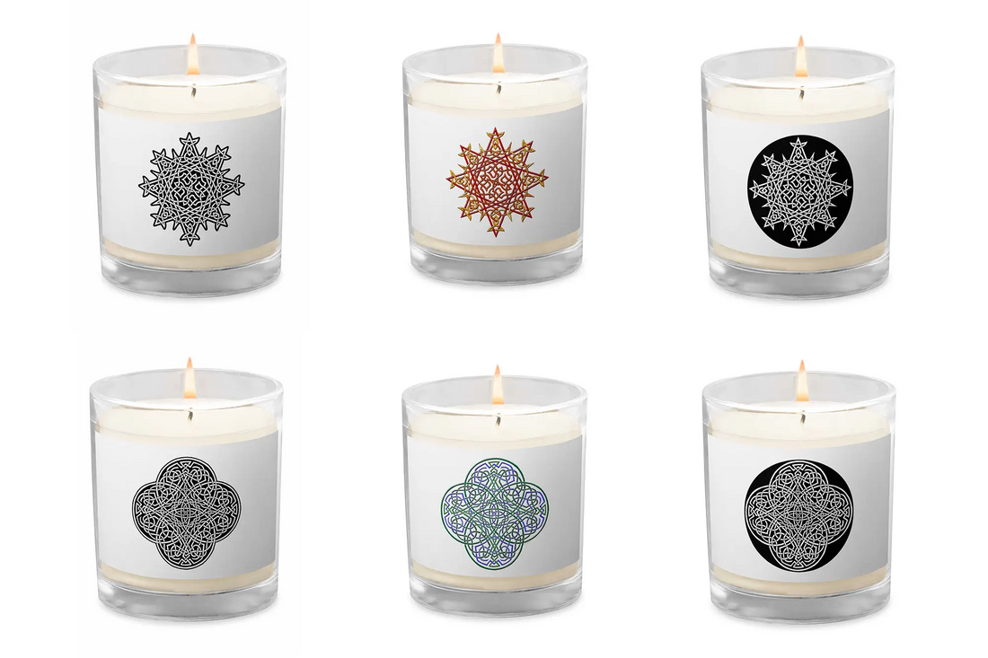 Celtic Knot Candles