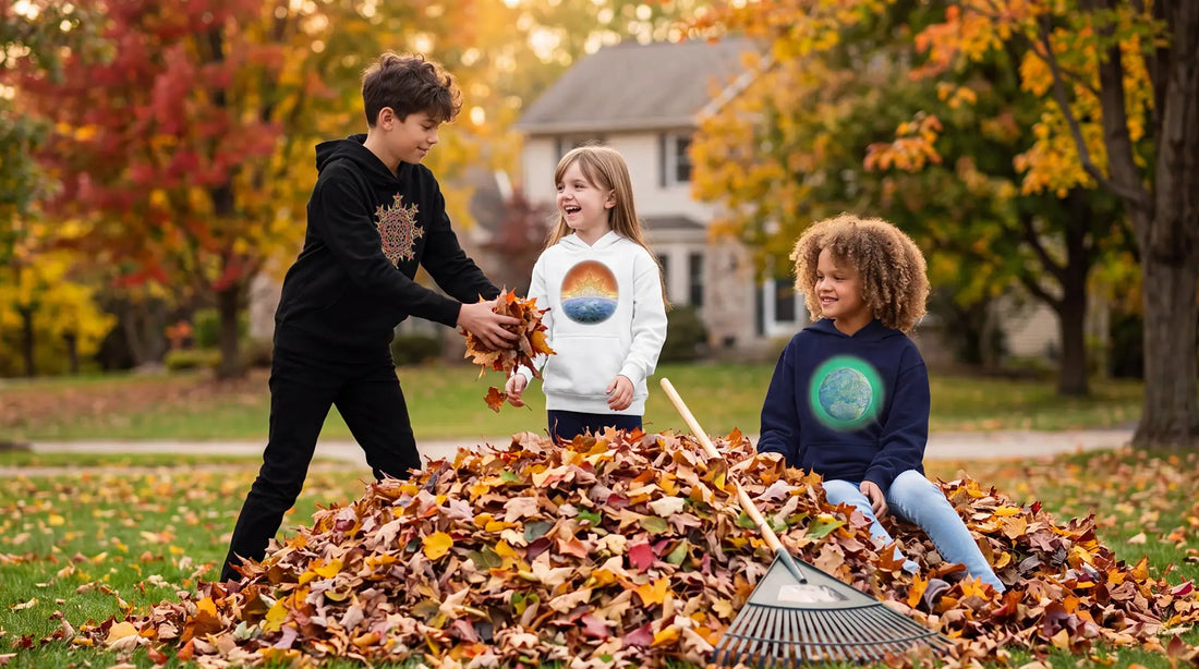 Sudadera con capucha de nudo celta para niños