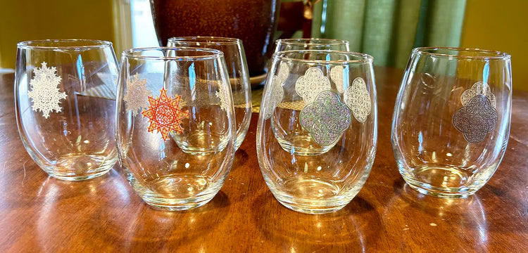 Celtic Knot Glassware