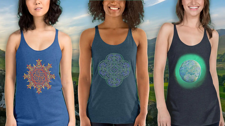 Celtic Knot Tank Tops