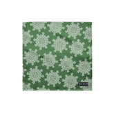A small Xigfireon bandana adorned with the Olive Green and White patterned series of the `Morning Star Fire` Celtic knot design.