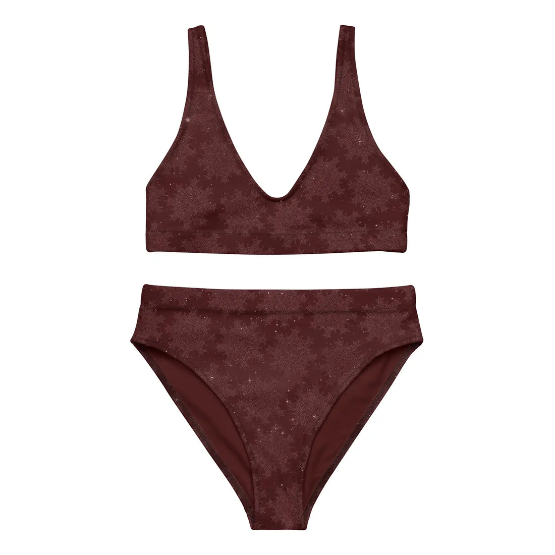 Celtic knot bikini by Xigfireon featuring the Midnight Red Cosmos patterned series of the Morning Star Fire design.