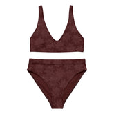Celtic knot bikini by Xigfireon featuring the Midnight Red Cosmos patterned series of the `Morning Star Fire` design.
