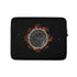 A 13 inch graphic laptop sleeve featuring the Eclipsed iteration of the Morning Star Fire Celtic knot design amidst a field of stars.