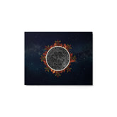 An 11" x 14" glossy metal print of Xigfireon&