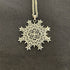 Necklace with a Morning Star Fire Celtic knot pendant in flat stainless steel by Xigfireon.