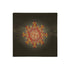 An 18 inch by 18 inch Xigfireon pillowcase featuring the Fire Colour iteration of the Morning Star Fire Celtic knot design, a symbol representing Father Sun.