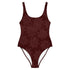 Celtic knot swimsuit by Xigfireon featuring the Midnight Red Cosmos patterned series of the `Morning Star Fire` design.