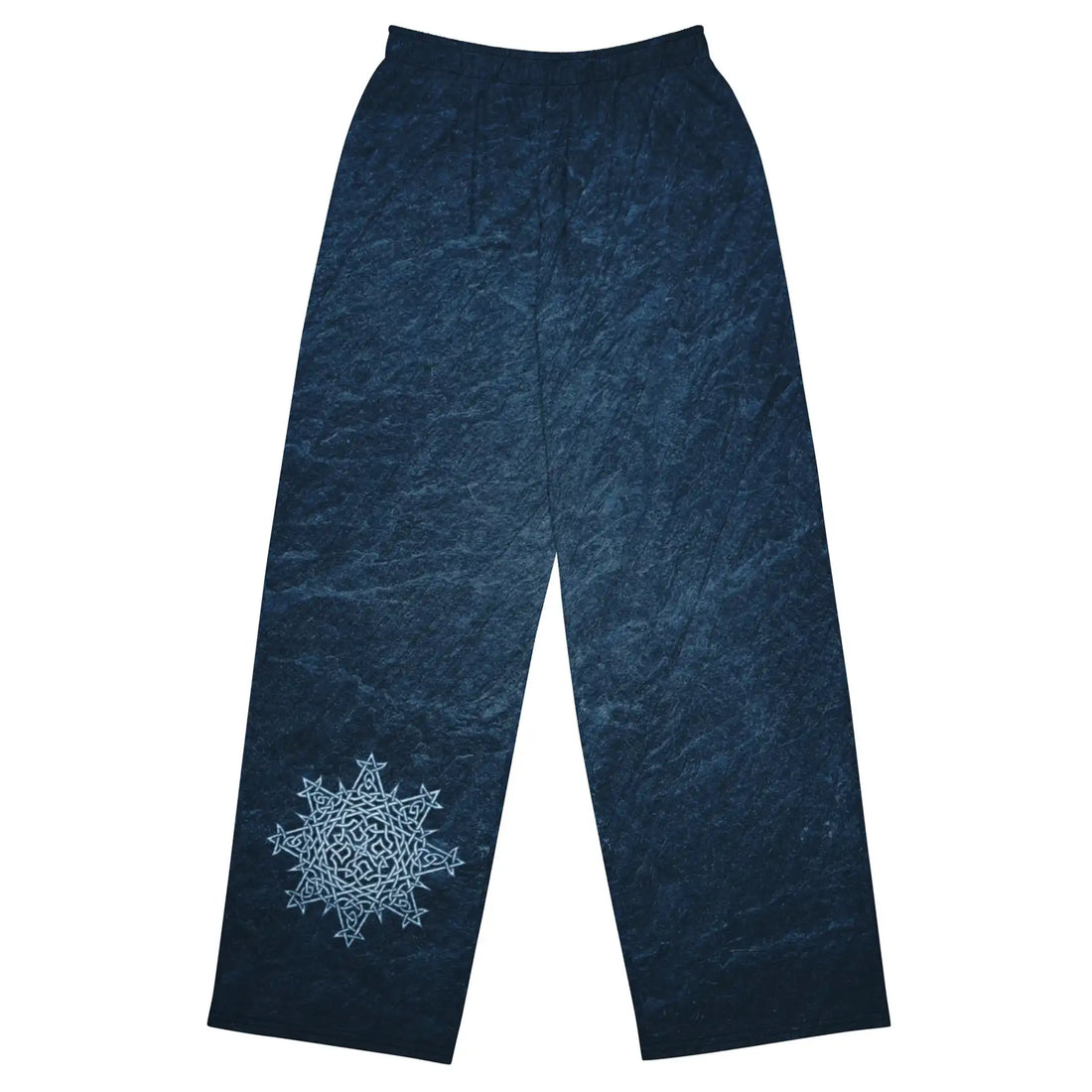 Celtic knot pants by Xigfireon featuring the Blue Slate iteration of the Morning Star Fire Celtic knot design.