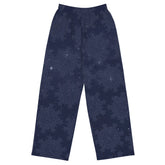 Celtic knot pants by Xigfireon featuring the Midnight Blue Cosmos patterned series of the `Morning Star Fire` design.