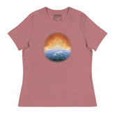 A heather mauve Xigfireon woman&