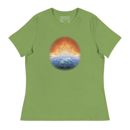 A leaf green Xigfireon woman&