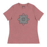 A heather mauve Xigfireon woman&