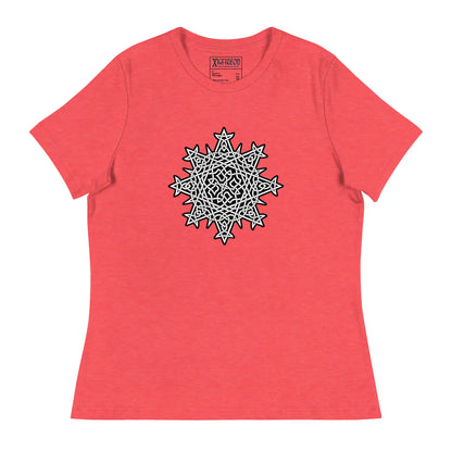 A heather red Xigfireon woman&