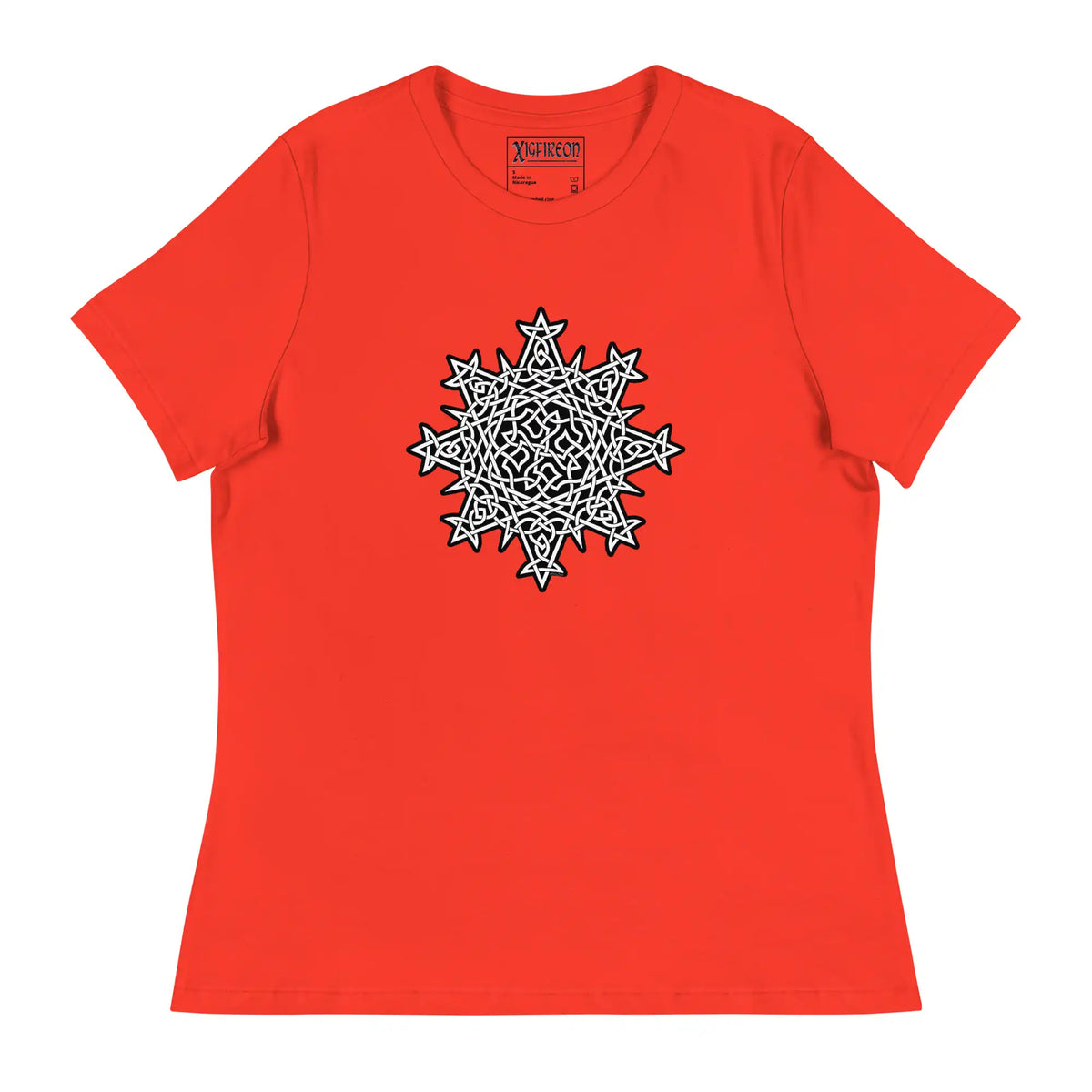 A poppy Xigfireon woman&