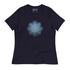 A navy blue Xigfireon woman&