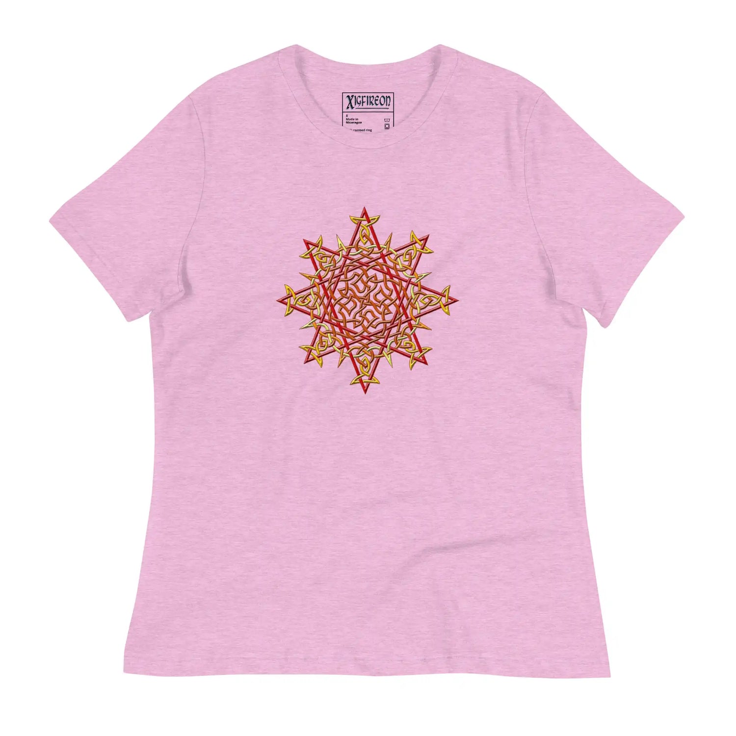 A lilac Xigfireon woman&