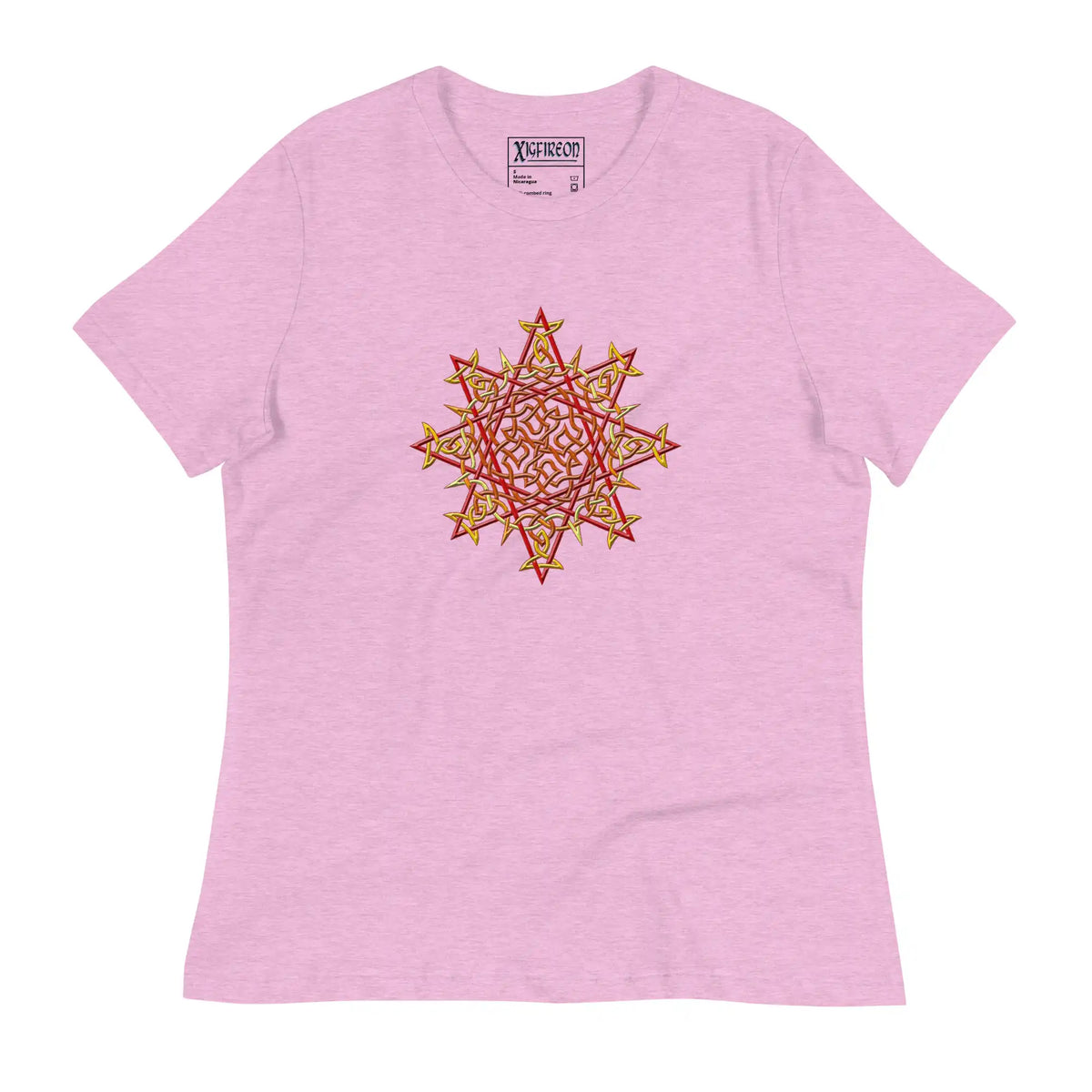 A lilac Xigfireon woman&