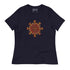 A navy blue Xigfireon woman&