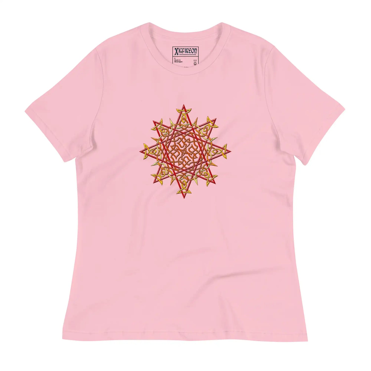 A pink Xigfireon woman&