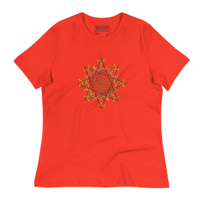 A poppy Xigfireon woman&