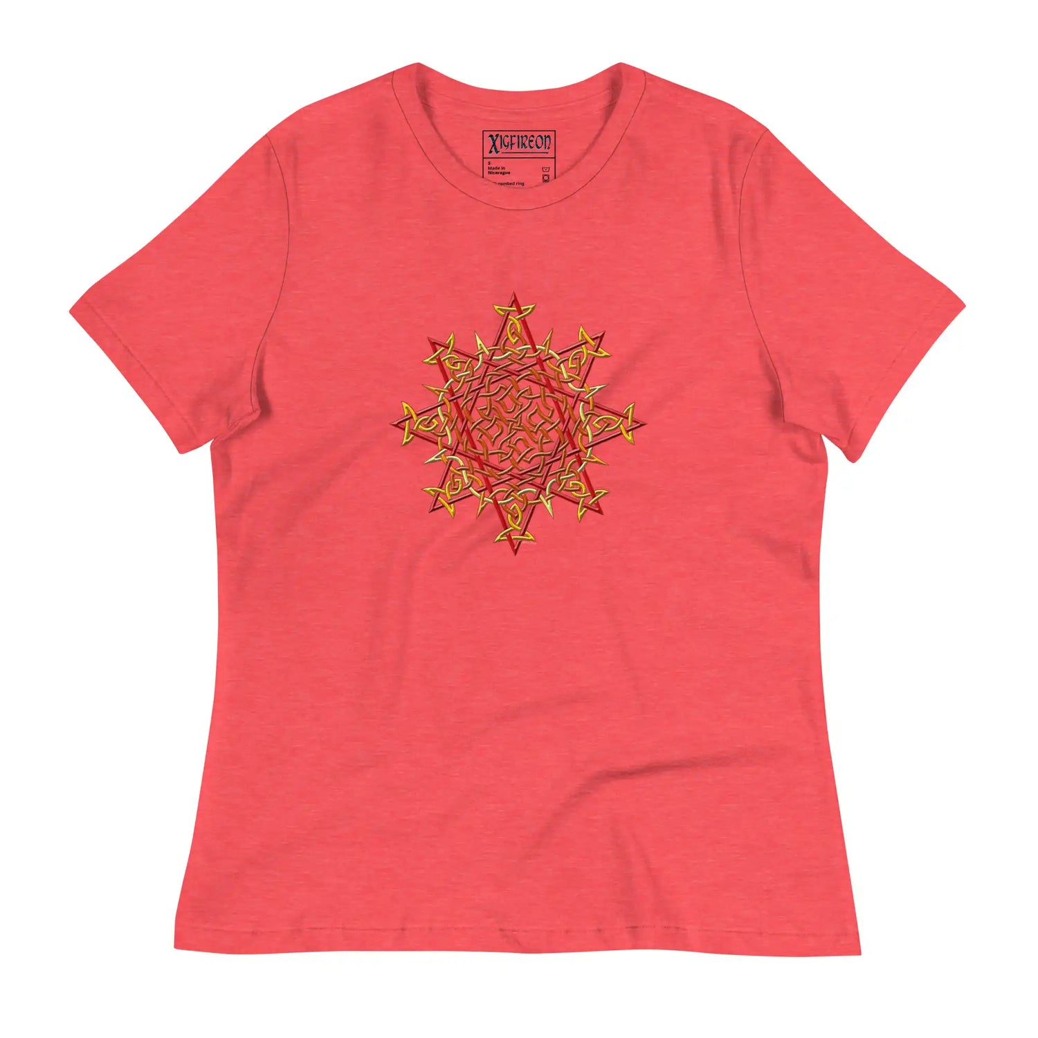 A red Xigfireon woman&