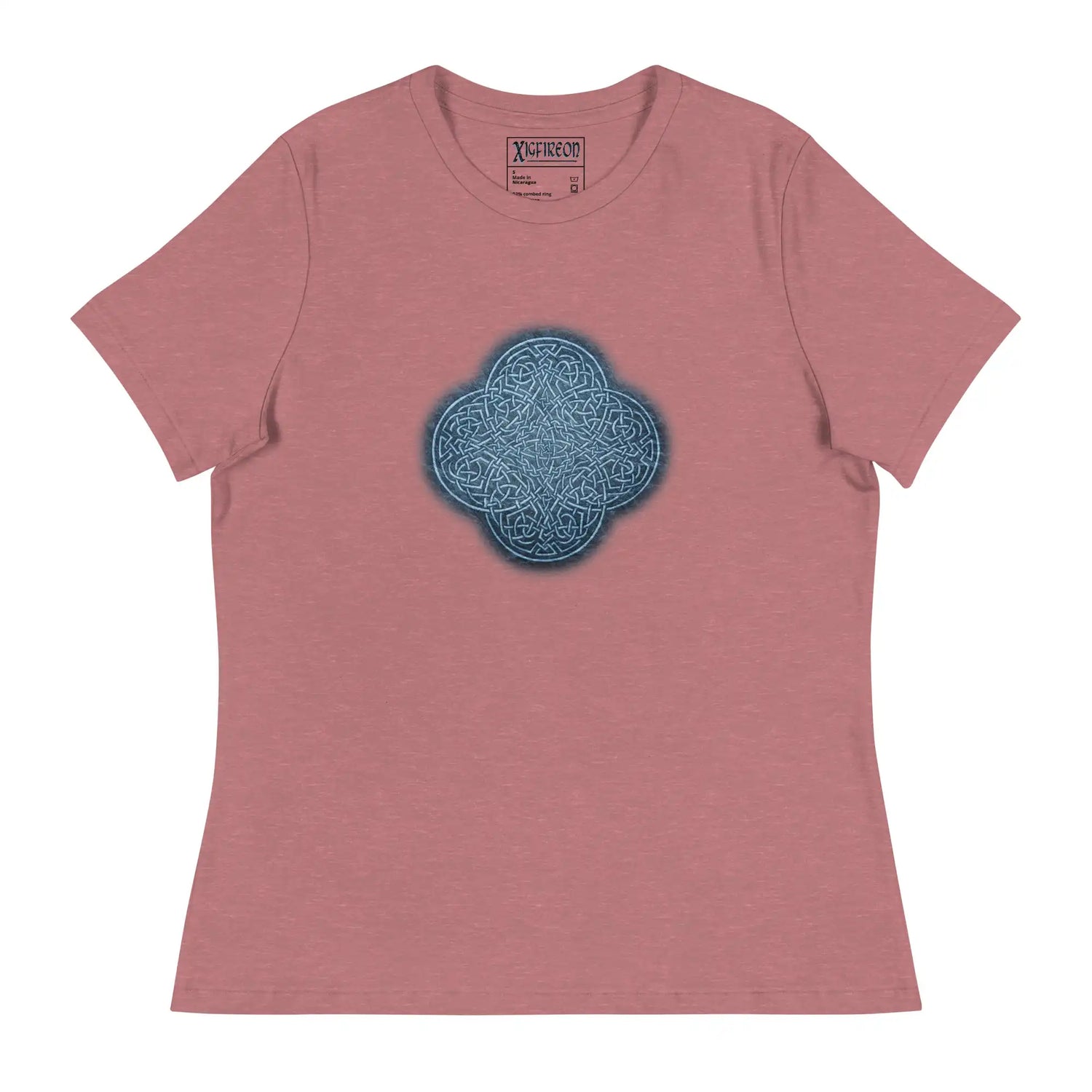 A heather mauve Xigfireon woman&
