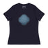 A navy blue Xigfireon woman&