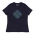 A navy blue Xigfireon woman&
