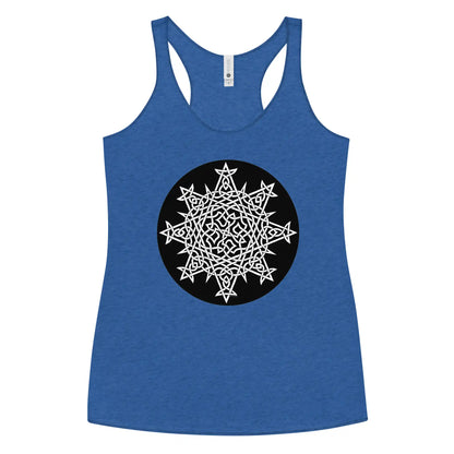 A vintage royal blue Xigfireon graphic women&
