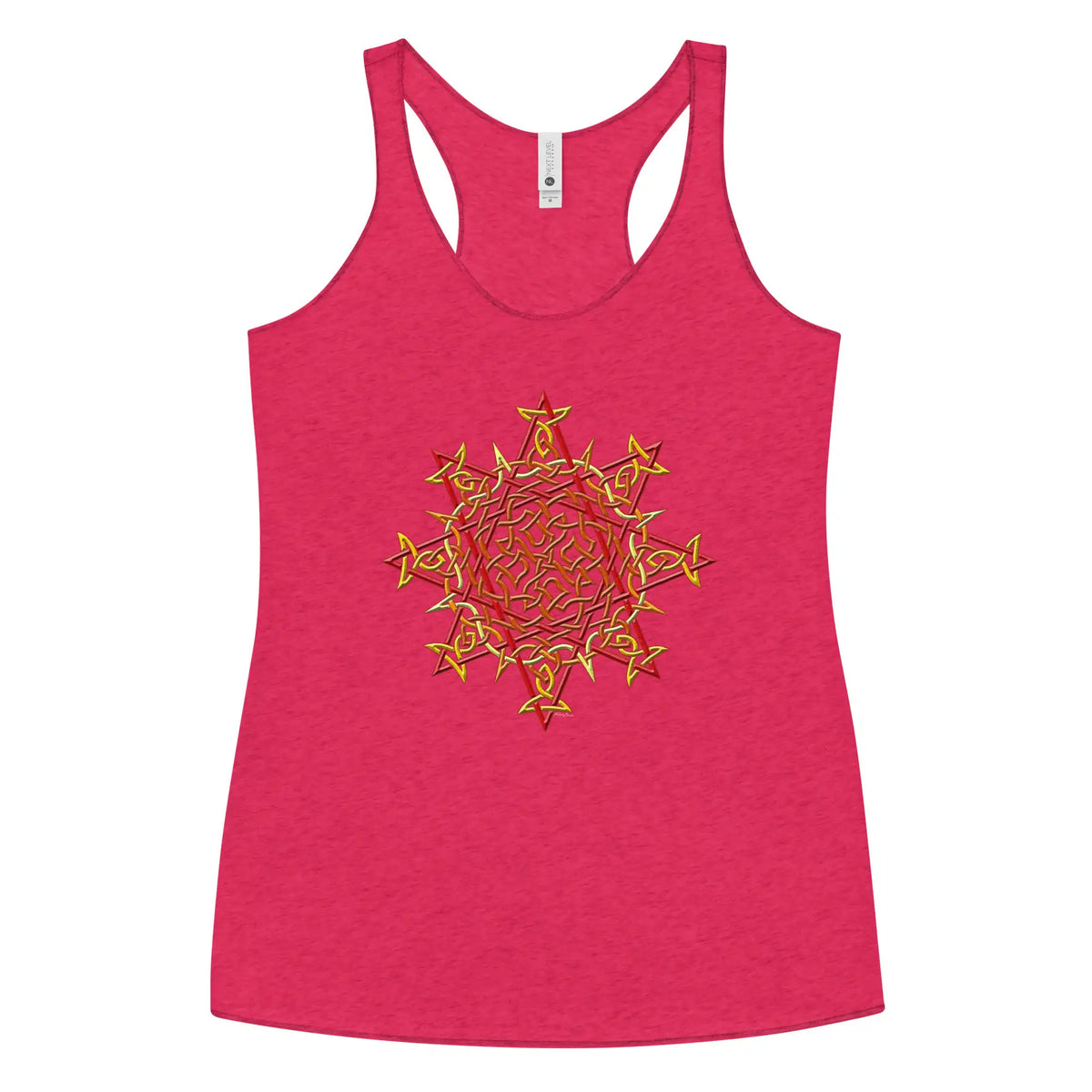 A vintage shocking pink Xigfireon graphic women&
