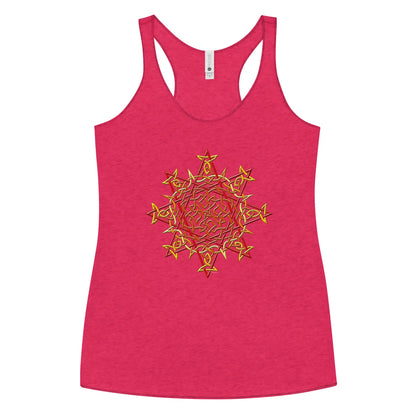 A vintage shocking pink Xigfireon graphic women&