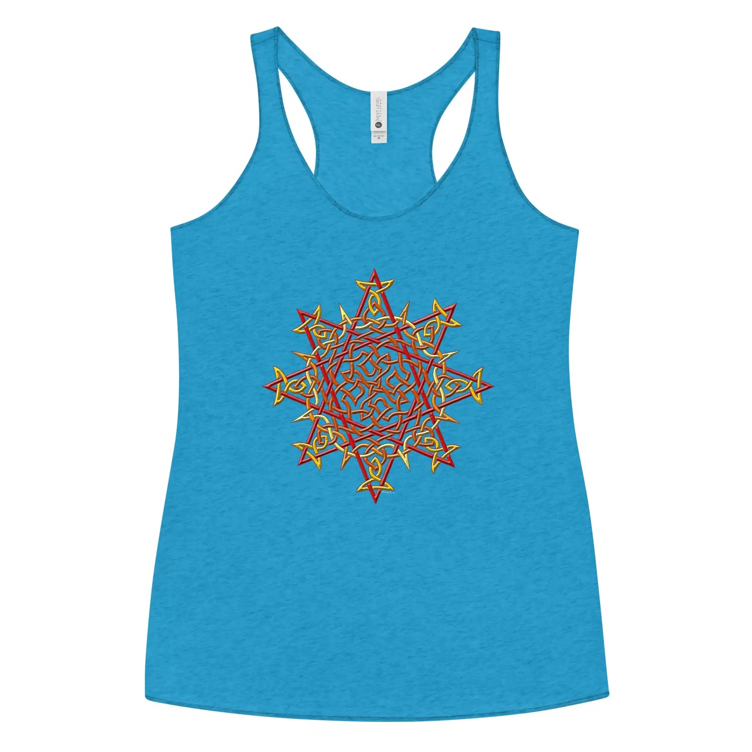 A vintage turquoise Xigfireon graphic women&