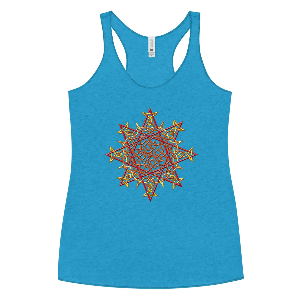 A vintage turquoise Xigfireon graphic women&