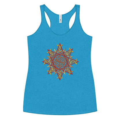 A vintage turquoise Xigfireon graphic women&