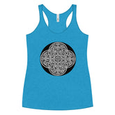 A vintage turquoise Xigfireon graphic women&