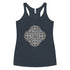 A vintage navy blue Xigfireon graphic women&