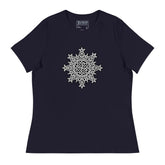 A navy blue Xigfireon woman&