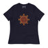 A navy blue Xigfireon woman&